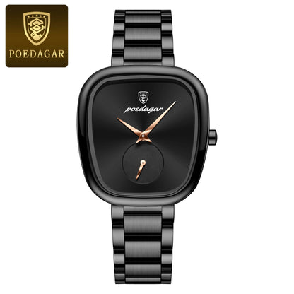 Women's Stainless Steel Waterproof Quartz Watch - EasyDailyLife