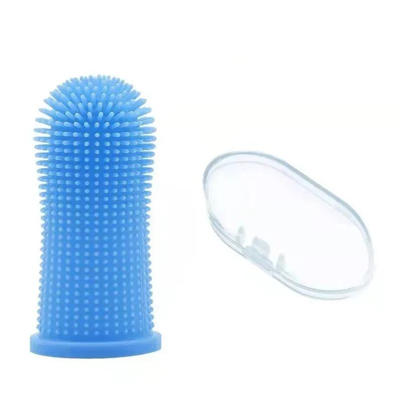 Gentle Pet Toothbrush: Fresh Breath for Dogs & Cats - EasyDailyLife