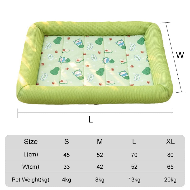 Summer Cooling Pet Dog Bed - EasyDailyLife
