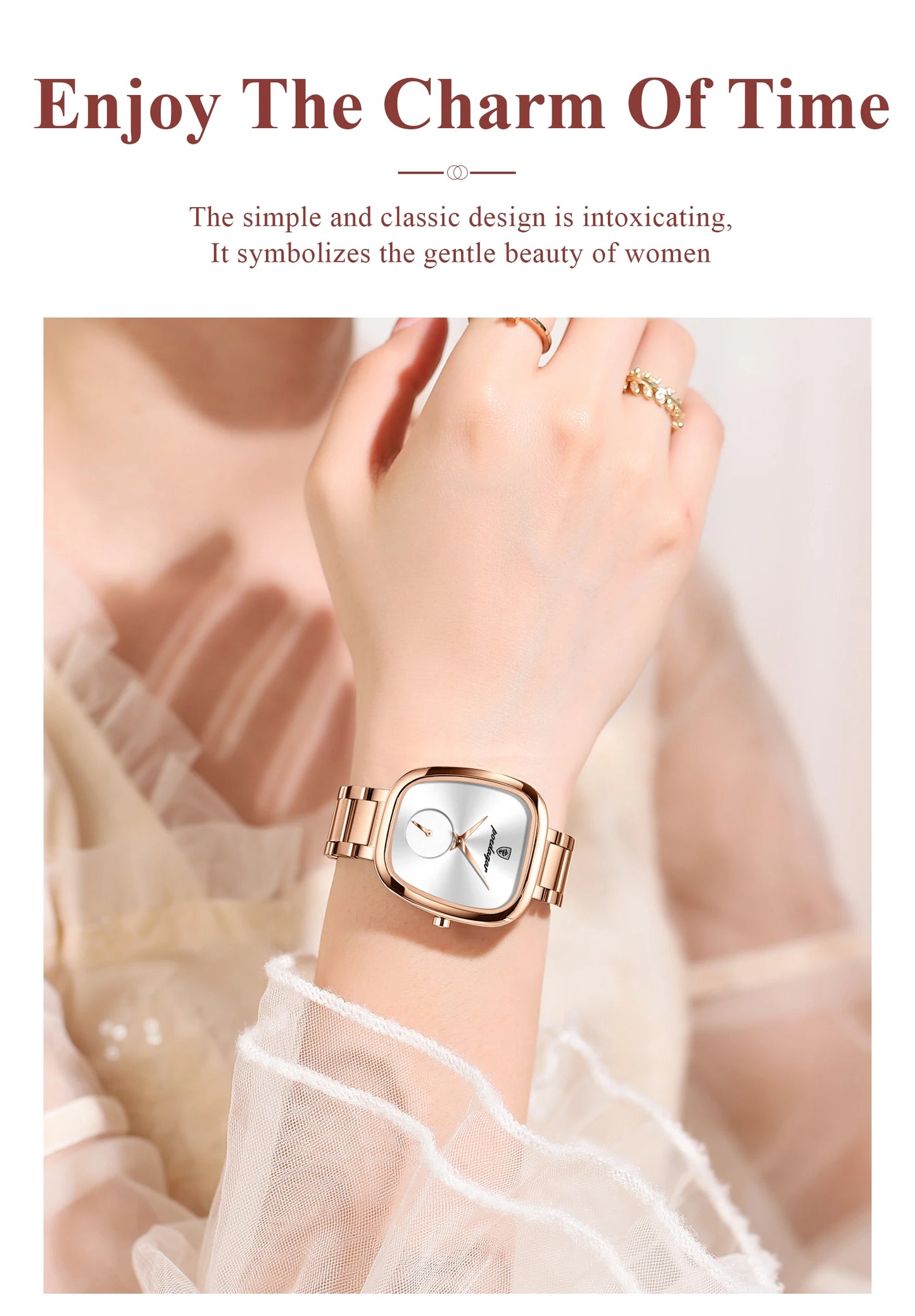 Women's Stainless Steel Waterproof Quartz Watch - EasyDailyLife
