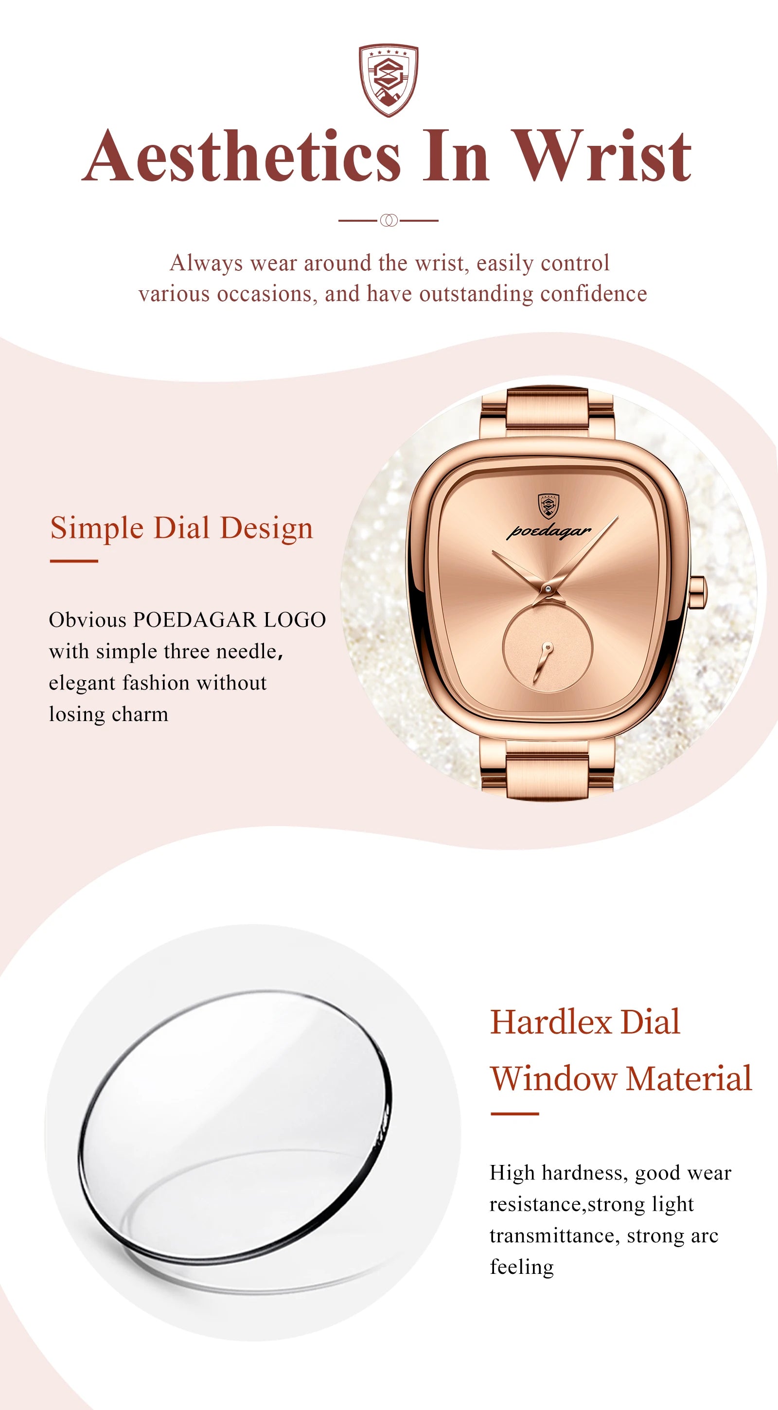 Women's Stainless Steel Waterproof Quartz Watch - EasyDailyLife