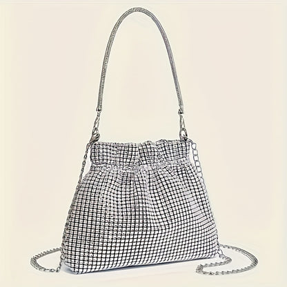 Elegant Rhinestone Shoulder Bag