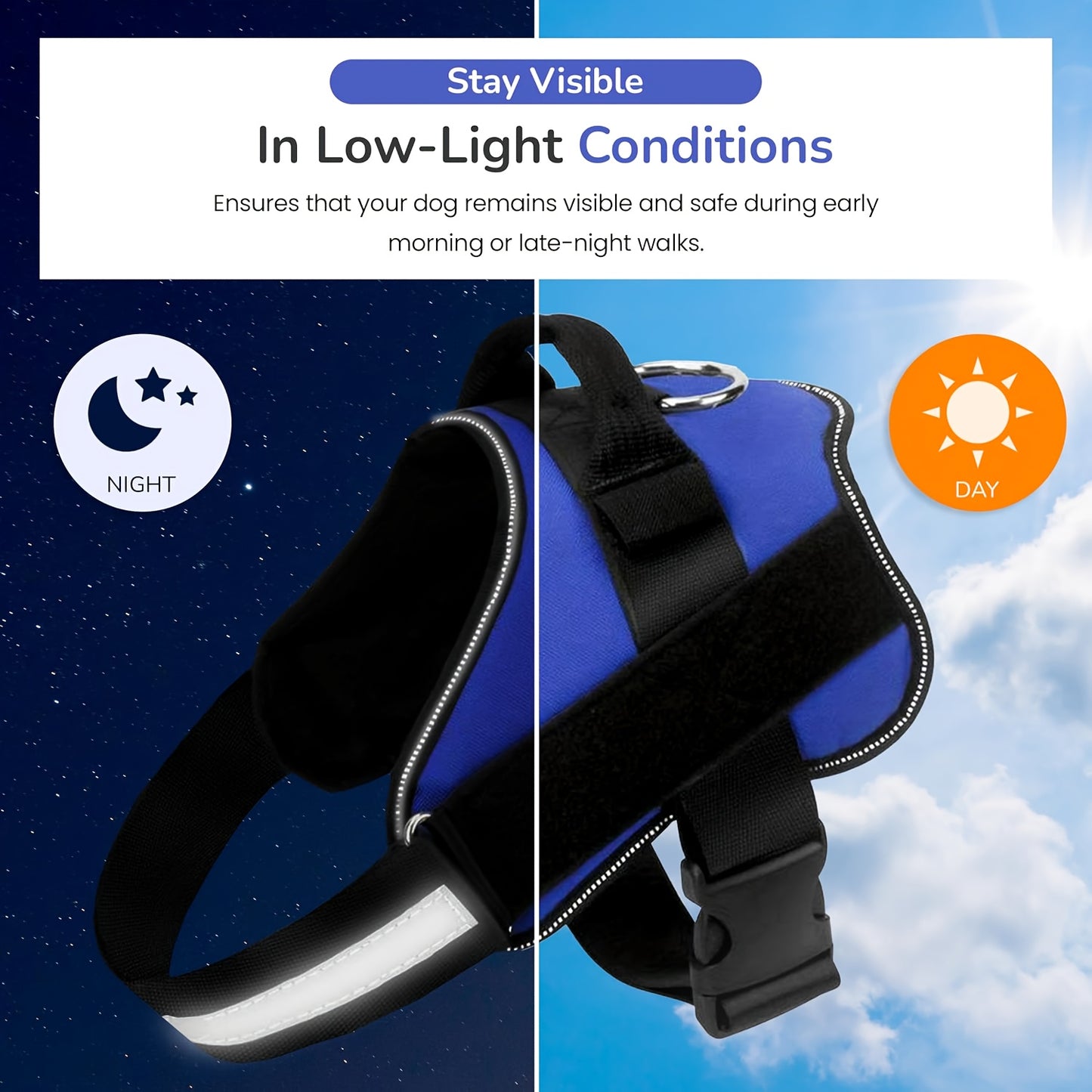 EasyDailyLife™ No Pull Dog Harness Without Patch